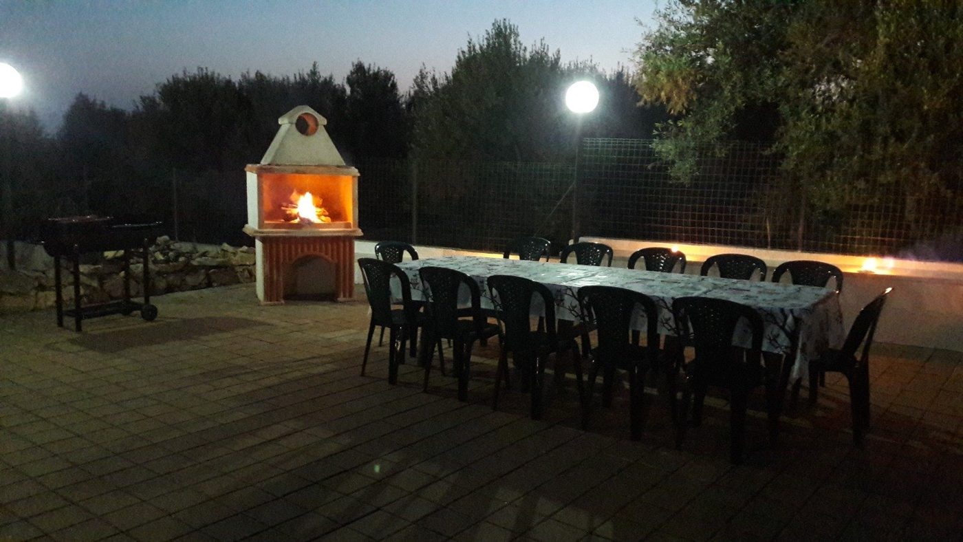 Piazzetta con barbecue
