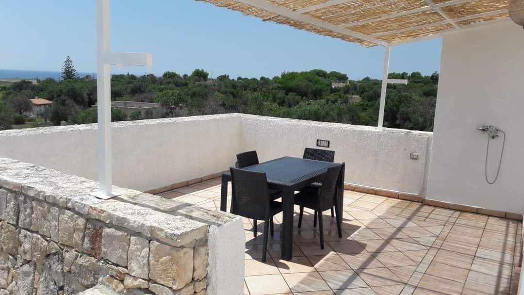 Terrazza al primo piano, zona pranzo